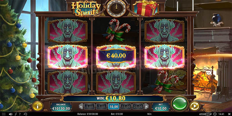 Tính năng holiday spirits slot