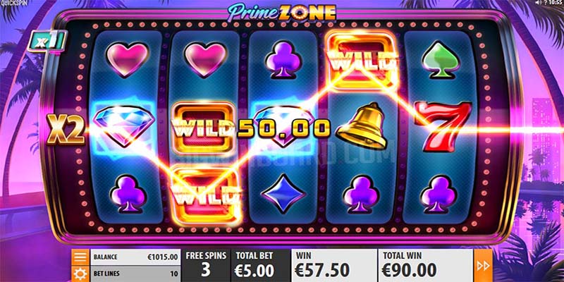 Tính năng Prime zone slot