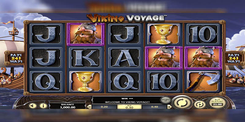 Tính năng Viking Voyage slot