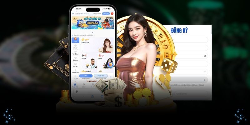 Giao diện đăng ký hồ sơ chính thức