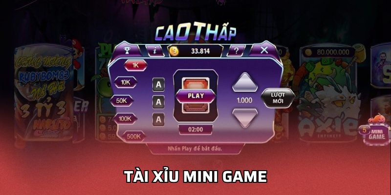 Tài Xỉu Mini Game